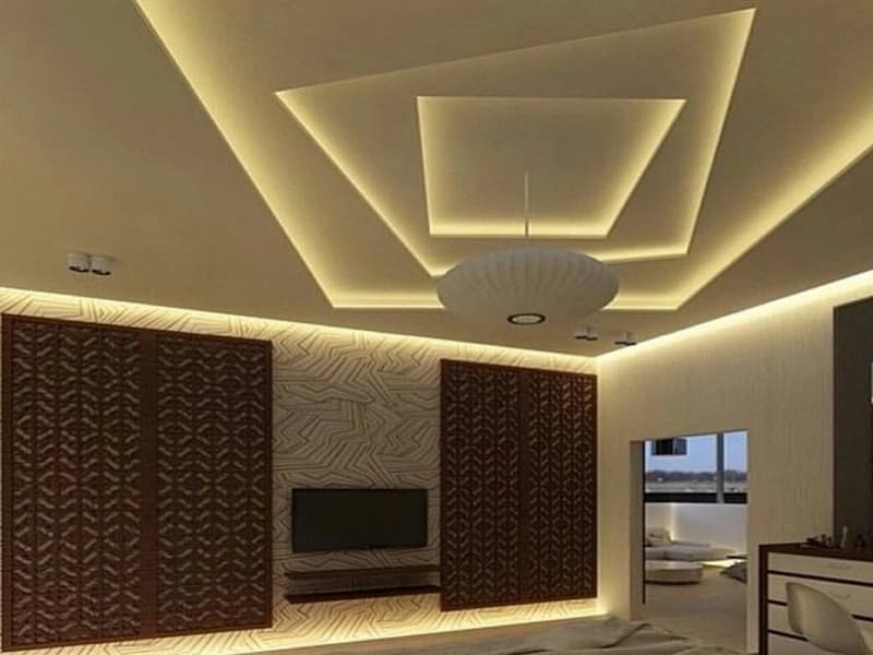 جبسم بورد واسقف مستعارة